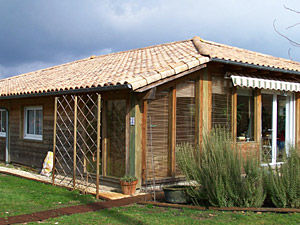 Maison tout bois sur la commune de Mimizan